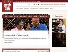 Tablet Screenshot of pennsylvaniawine.com